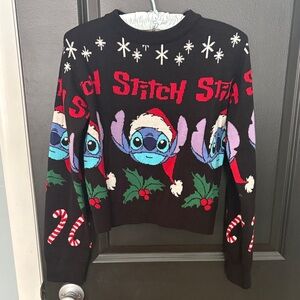 H&M Stitch Christmas sweater 12/14